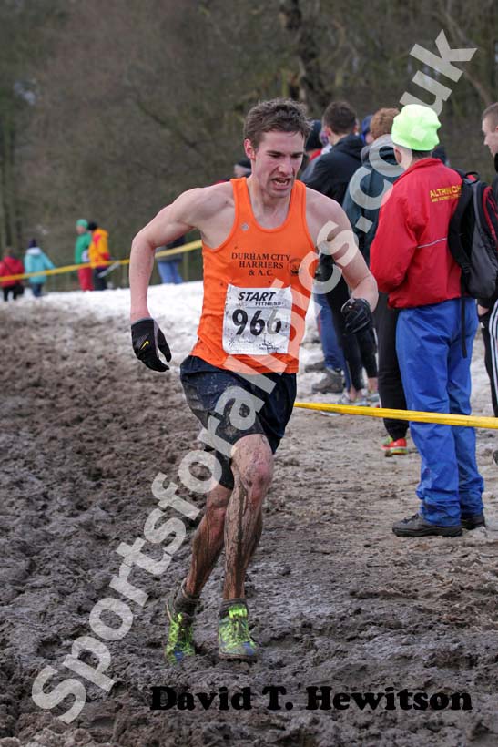 Dan Jenkin (Durham City) during the Northern Cross Country Championships.